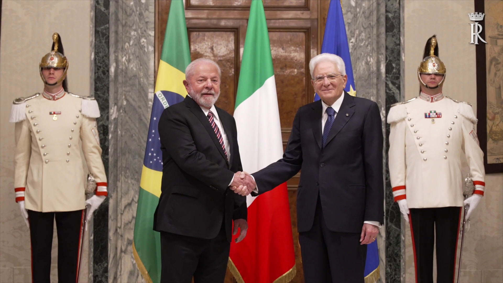 Italia – Brasile, Mattarella riceve Lula