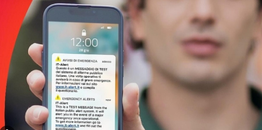 IT-alert, simulazione di calamità anche a Troina