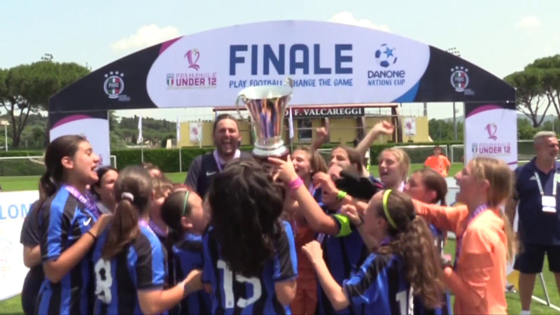 Alle ragazze dell’Inter Under 12 la 7^ Danone Nations Cup