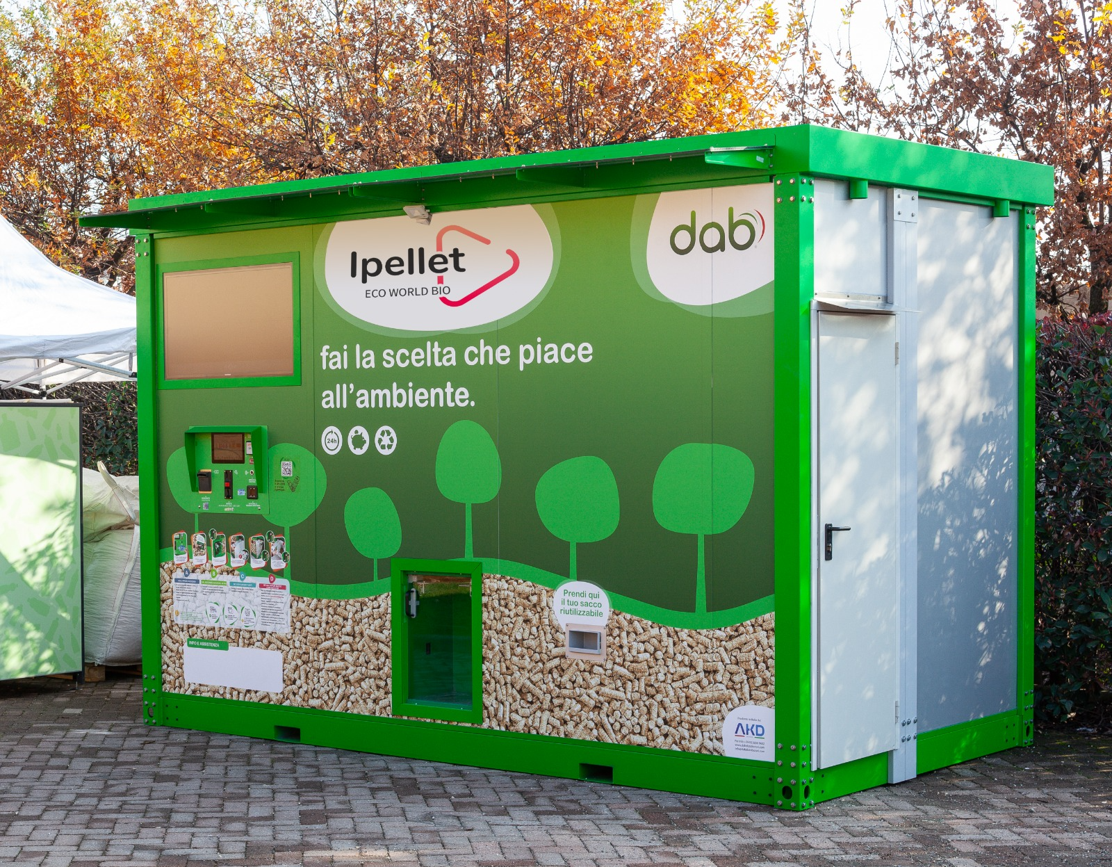 A Leonforte e ad Enna arriva Ipellet, la prima rete franchising di distributori di pellet in Italia.