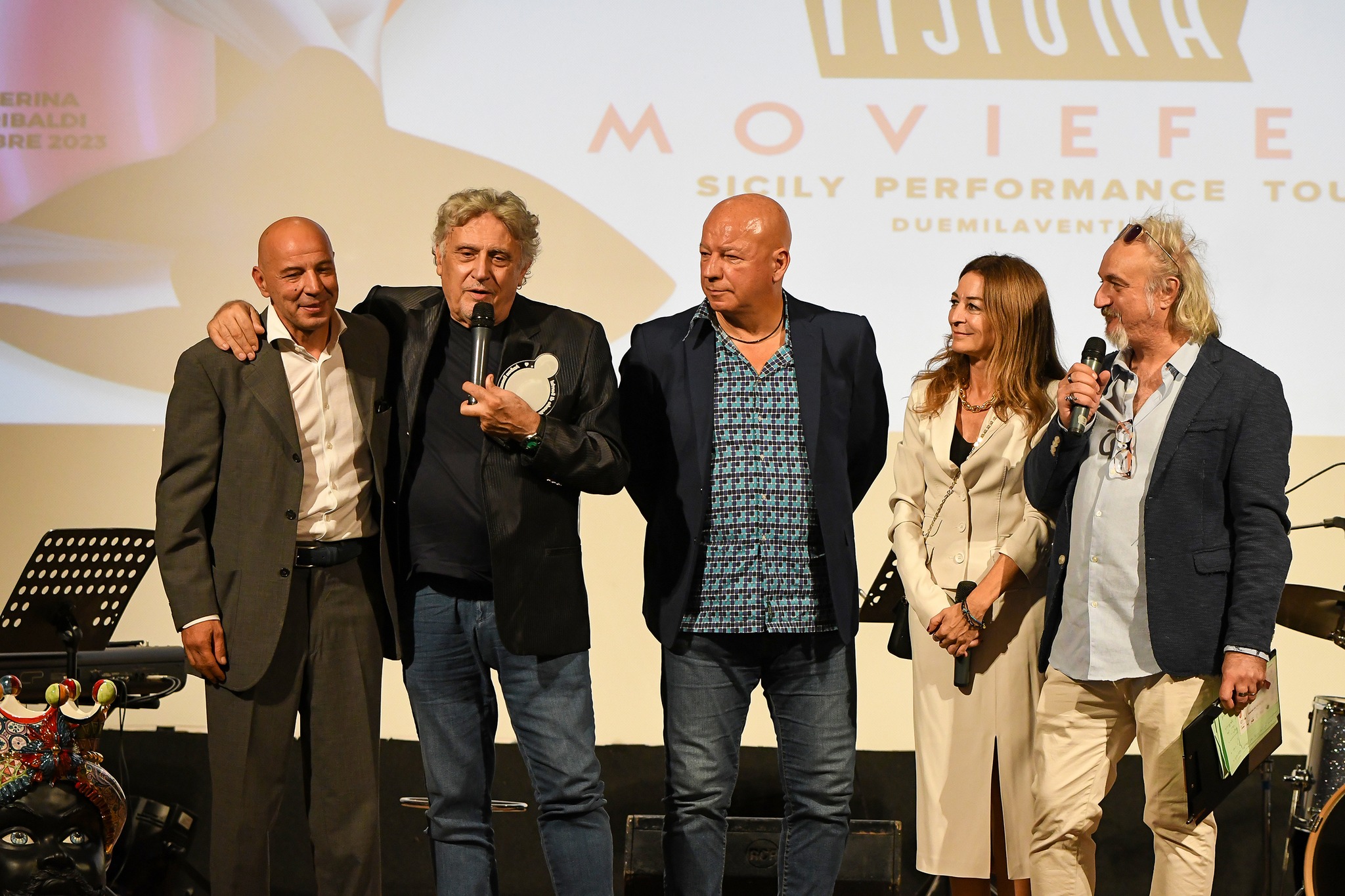 Risate, musica ed emozioni: al Visiona Movie Fest di Piazza Armerina celebrato il cinema italiano