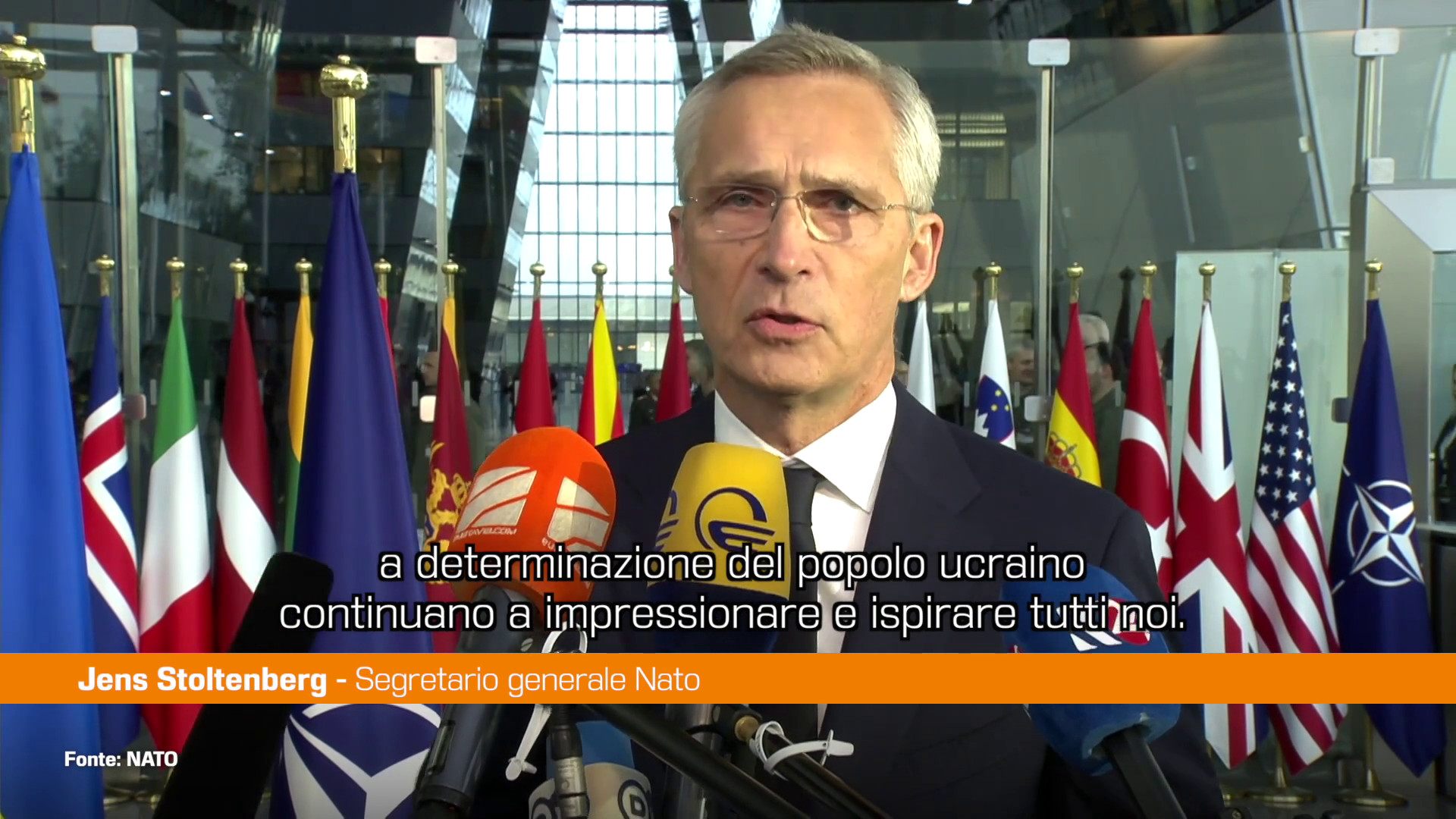 Stoltenberg “La Nato continuerà a sostenere l’Ucraina”