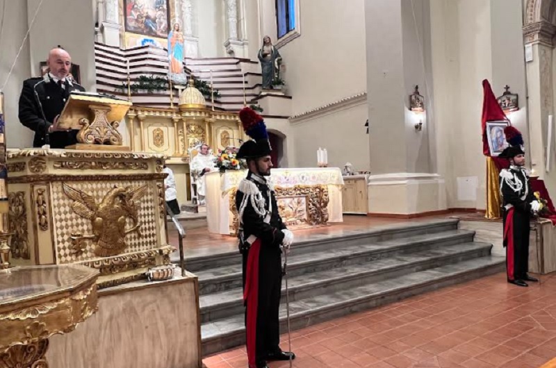 Carabinieri, celebrata la Virgo Fidelis ad Enna