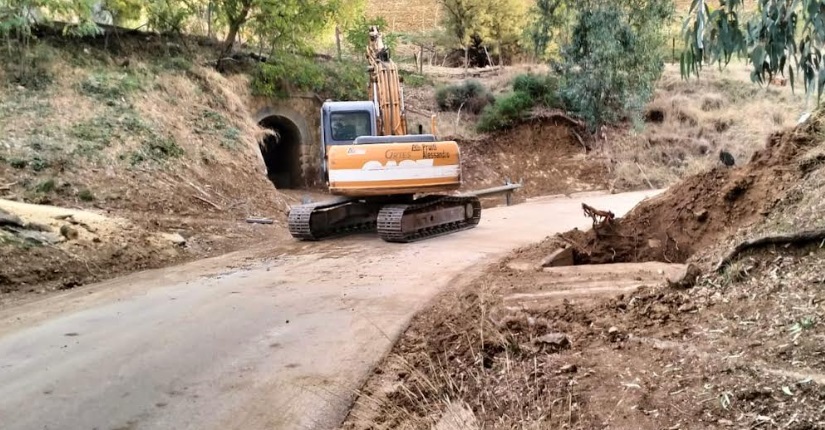 Rischio smottamenti, lavori sulla Sp 83