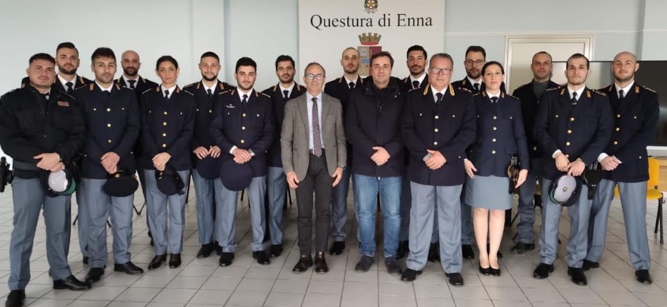 Questura di Enna, ecco i nuovi poliziotti