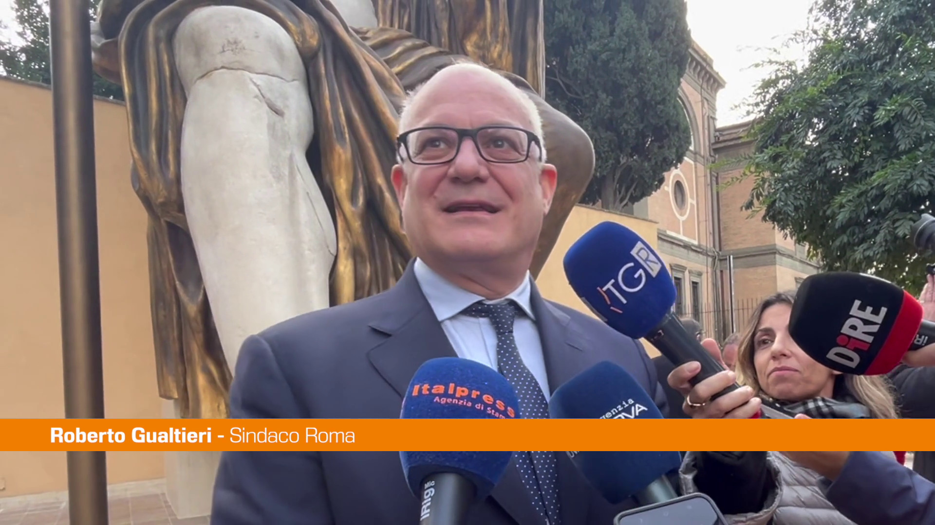 Gualtieri “Meravigliosa ricostruzione del Colosso di Costantino”