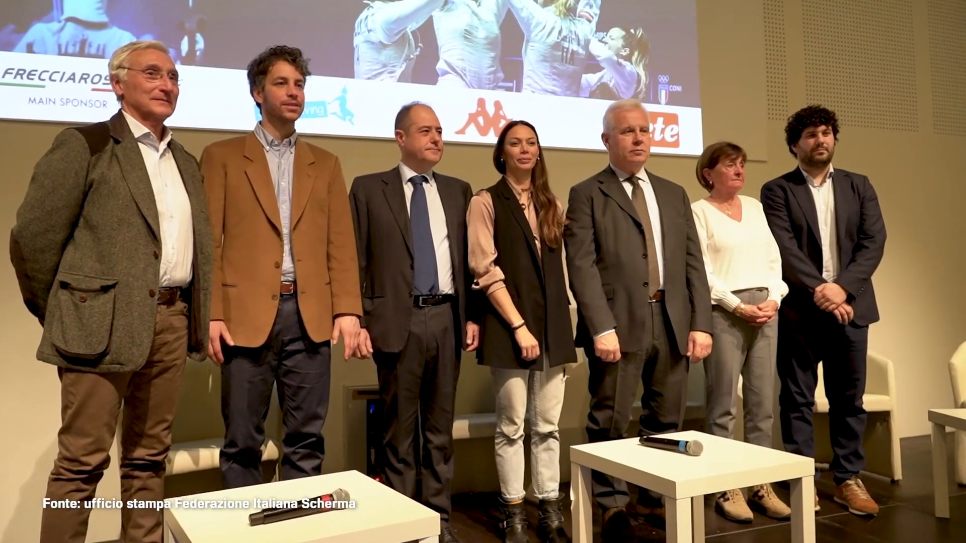 Presentati alla Bit di Milano i Tricolori di scherma 2024