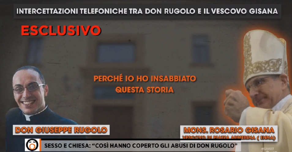 Caso Rugolo a Fuori dal Coro, le intercettazioni del vescovo