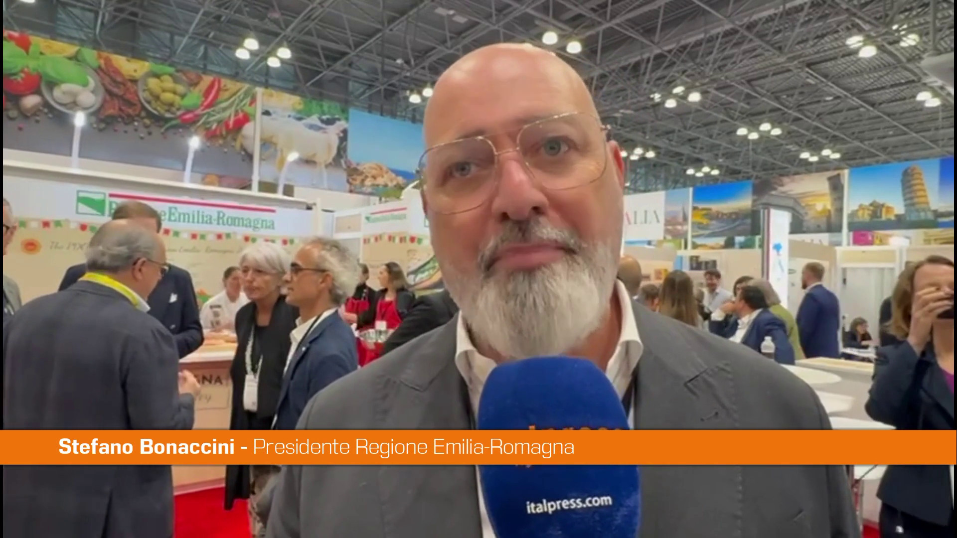 Bonaccini al Fancy Food “Emilia-Romagna regina prodotti Igp e Dop”