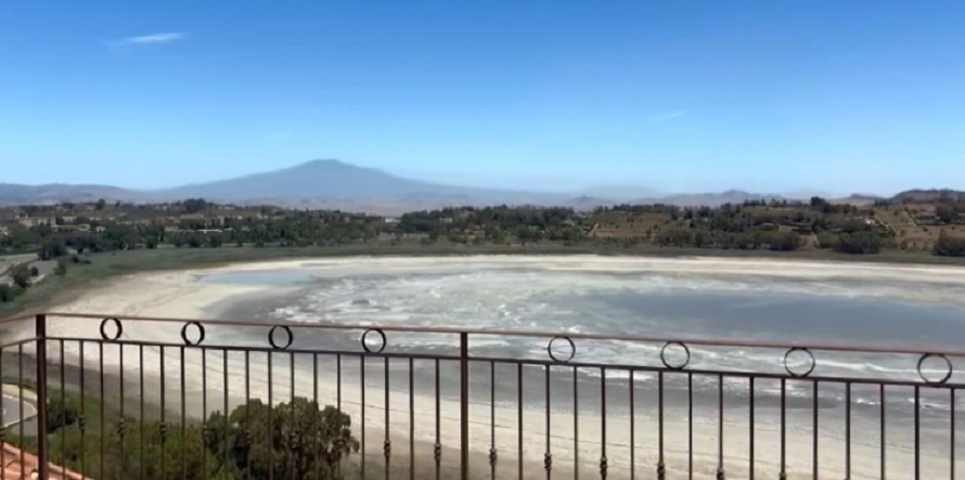 Lago, Legambiente, “in agonia per colpa di Schifani e Pagana”