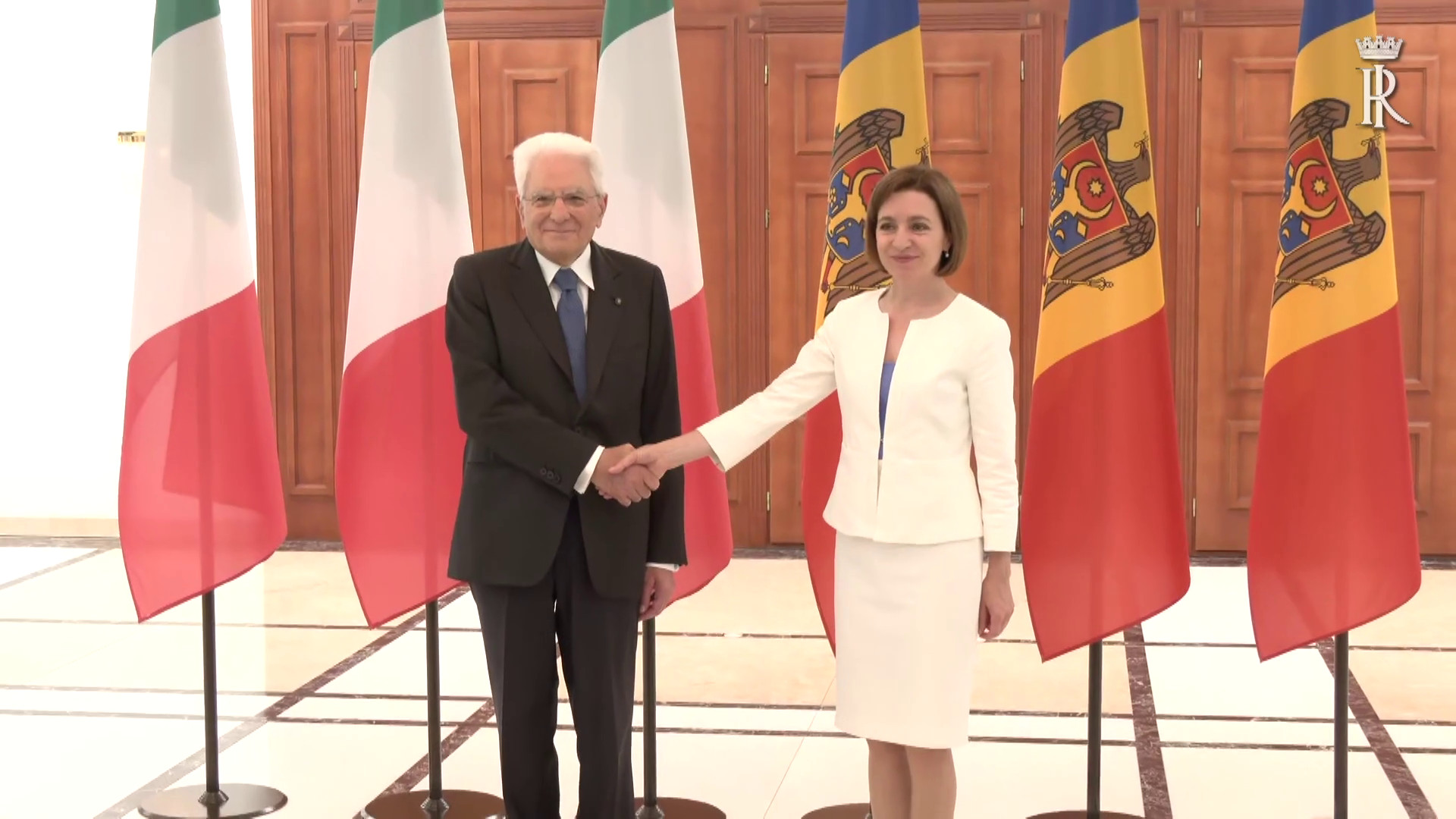 Moldova, Mattarella incontra la presidente Sandu