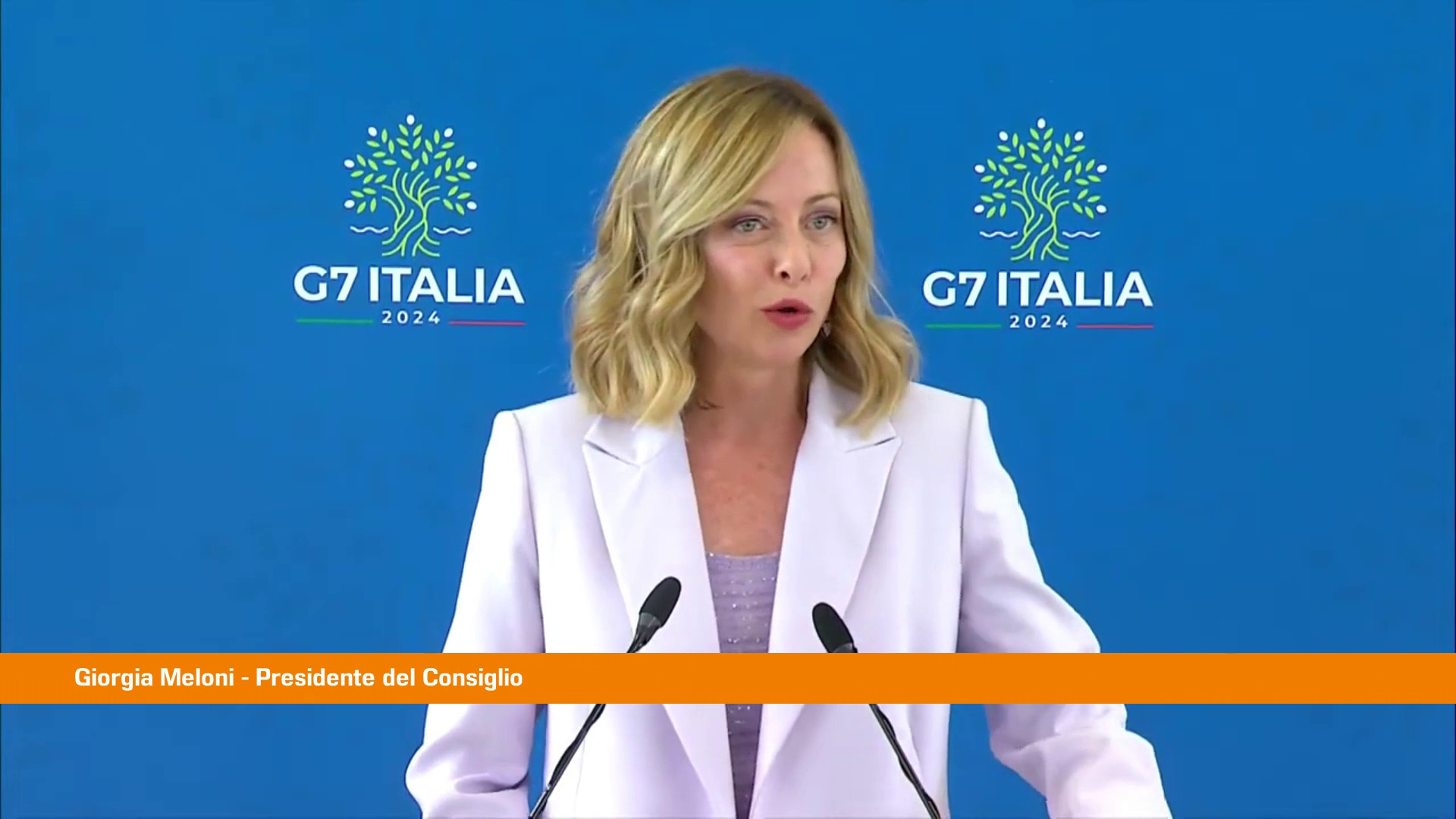 G7, Meloni “Rafforzato il sostegno all’Ucraina, non era scontato”