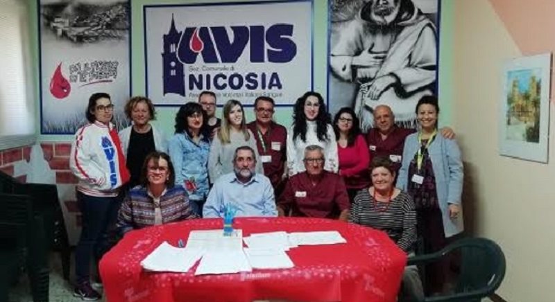 Donazione del sangue, un evento con Avis a Nicosia