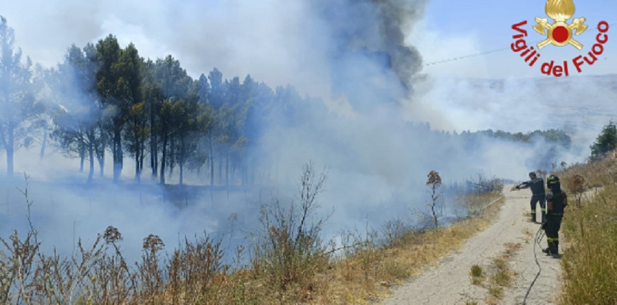 Incendi a Piazza Armerina, sindaco al prefetto, “serve l’Esercito”