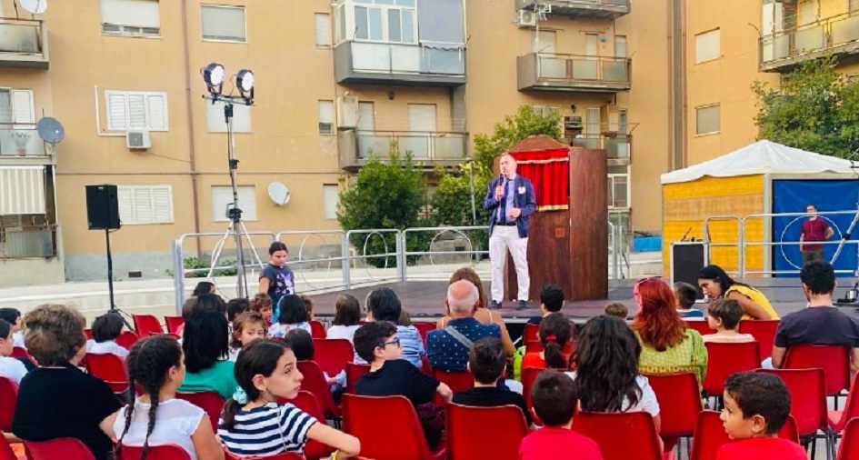 L’anfiteatro di via Toscana torna a vivere con i bambini