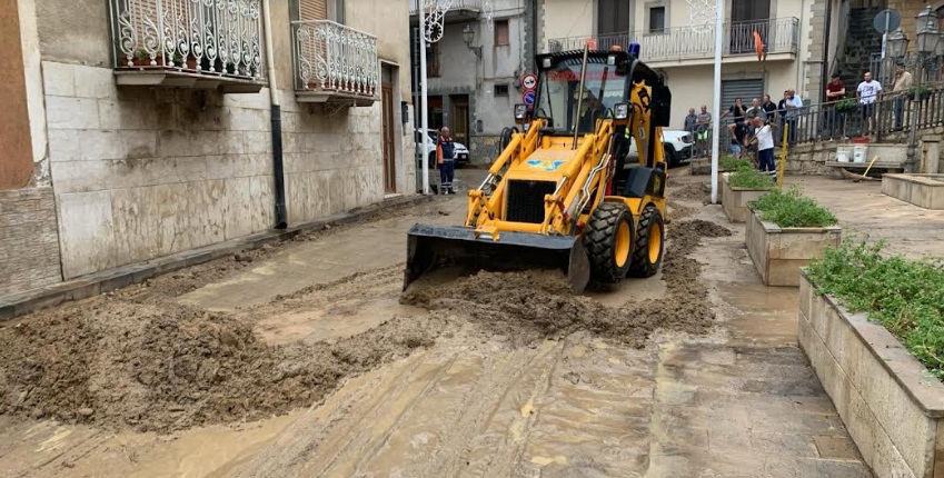 Maltempo a Gagliano, sono 17 gli sfollati