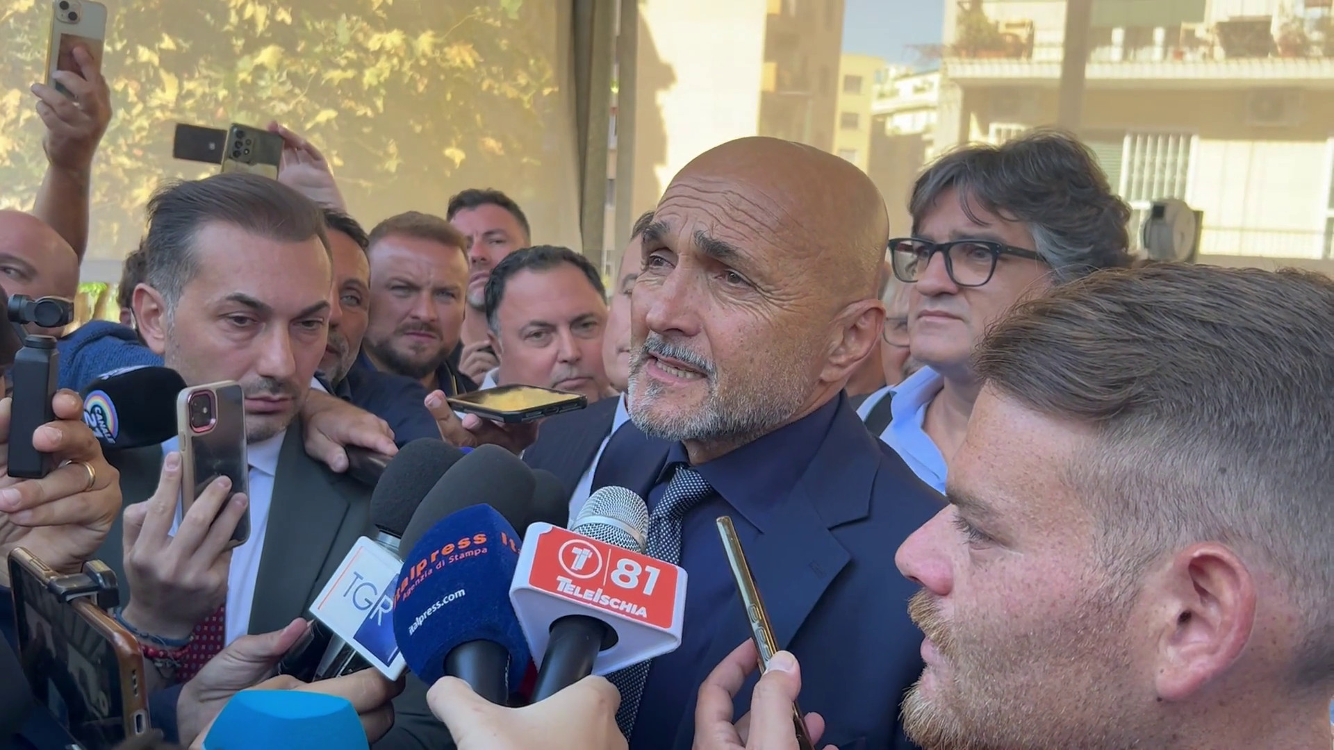 Spalletti “Il Napoli di Conte assomiglia al mio”