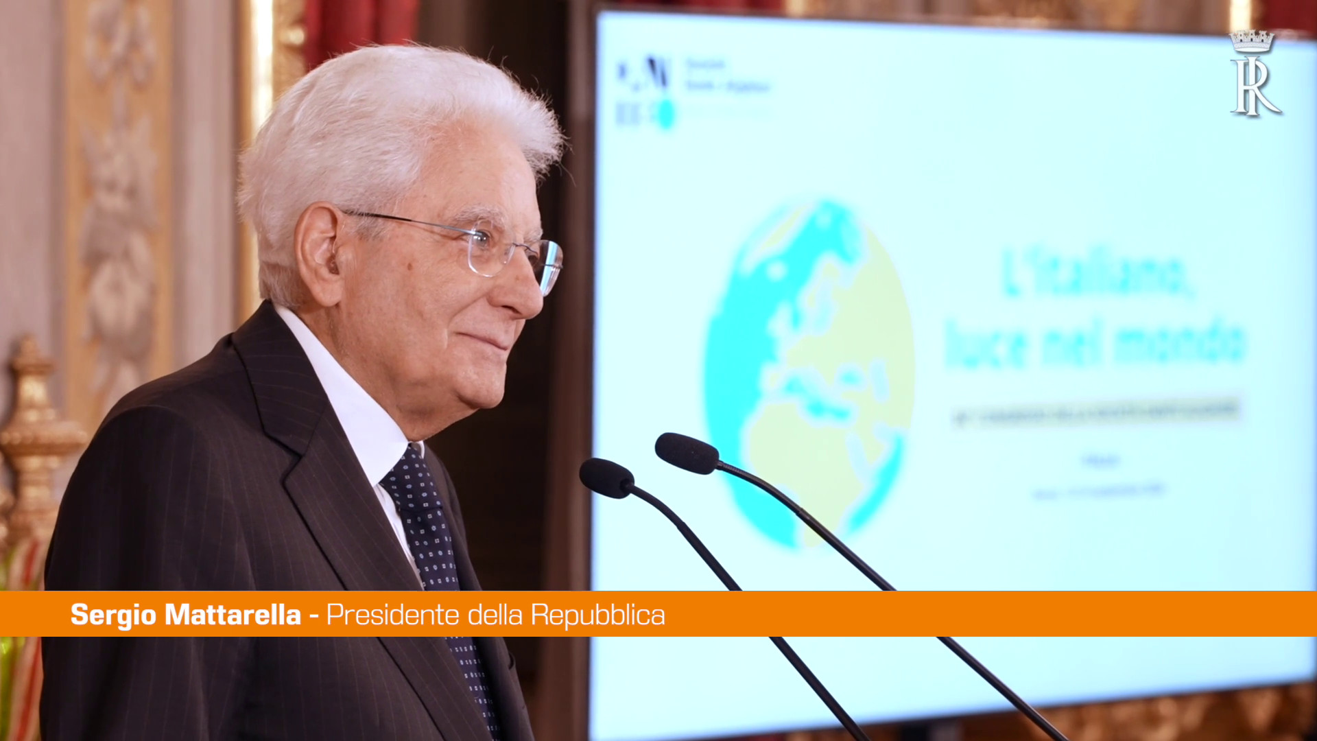 Mattarella “Da Società Dante Alighieri sostegno alla lingua italiana”