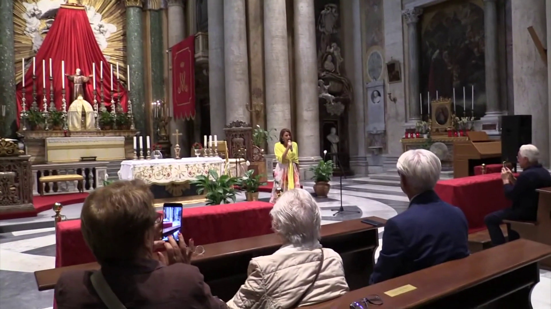 Roma, la soprano Manera a San Salvatore in Lauro per Festa di San Pio