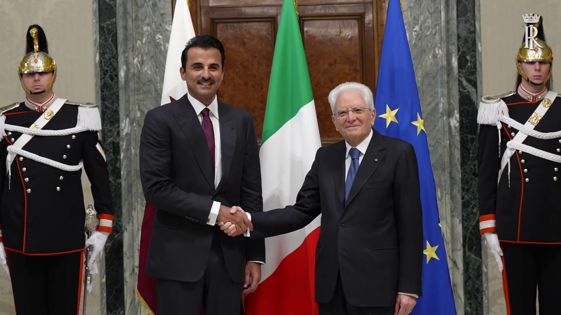 Mattarella riceve Al-Thani, “Qatar interlocutore essenziale”