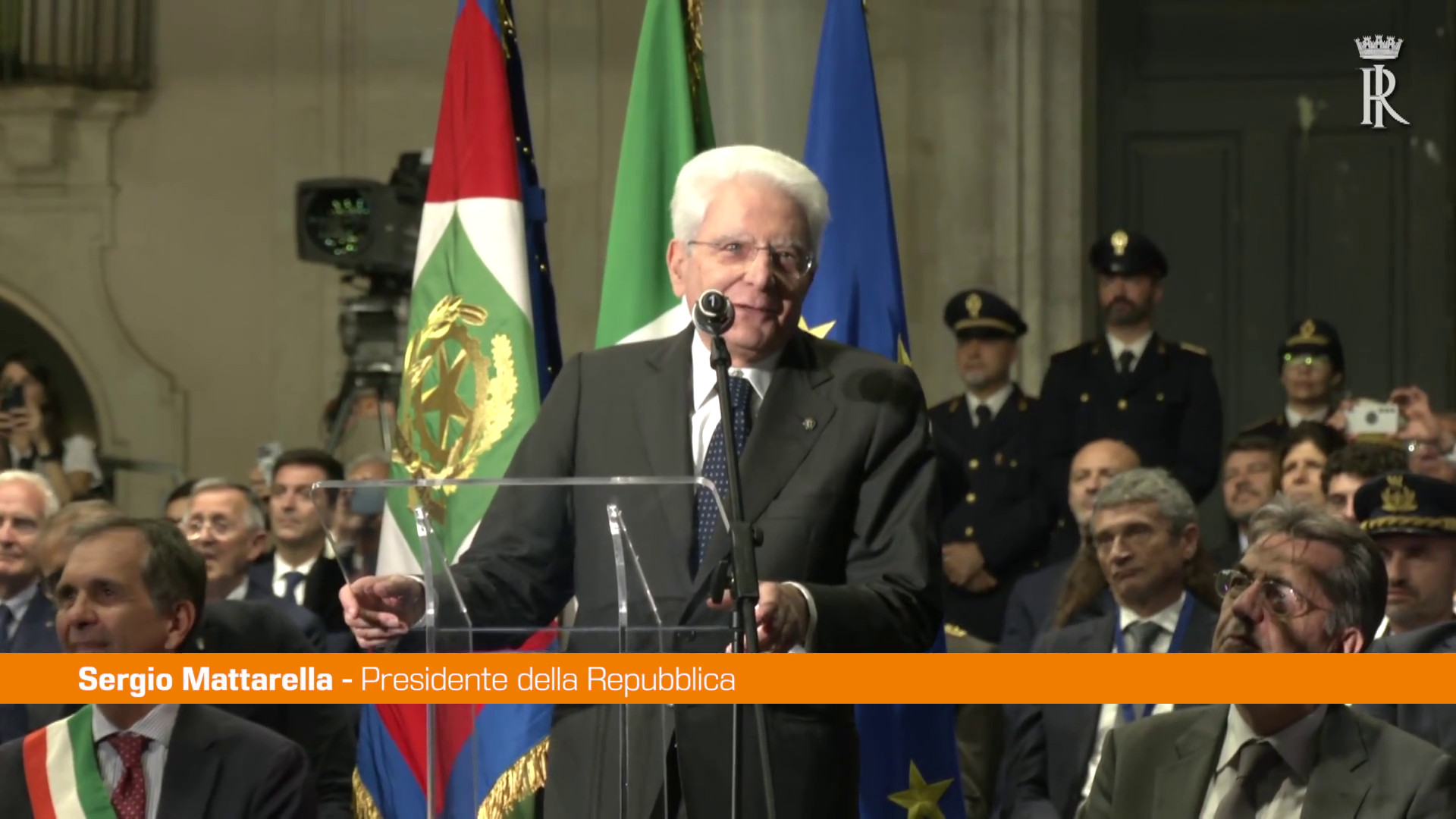 Mattarella a Catania inaugura la nona edizione del Trofeo Coni