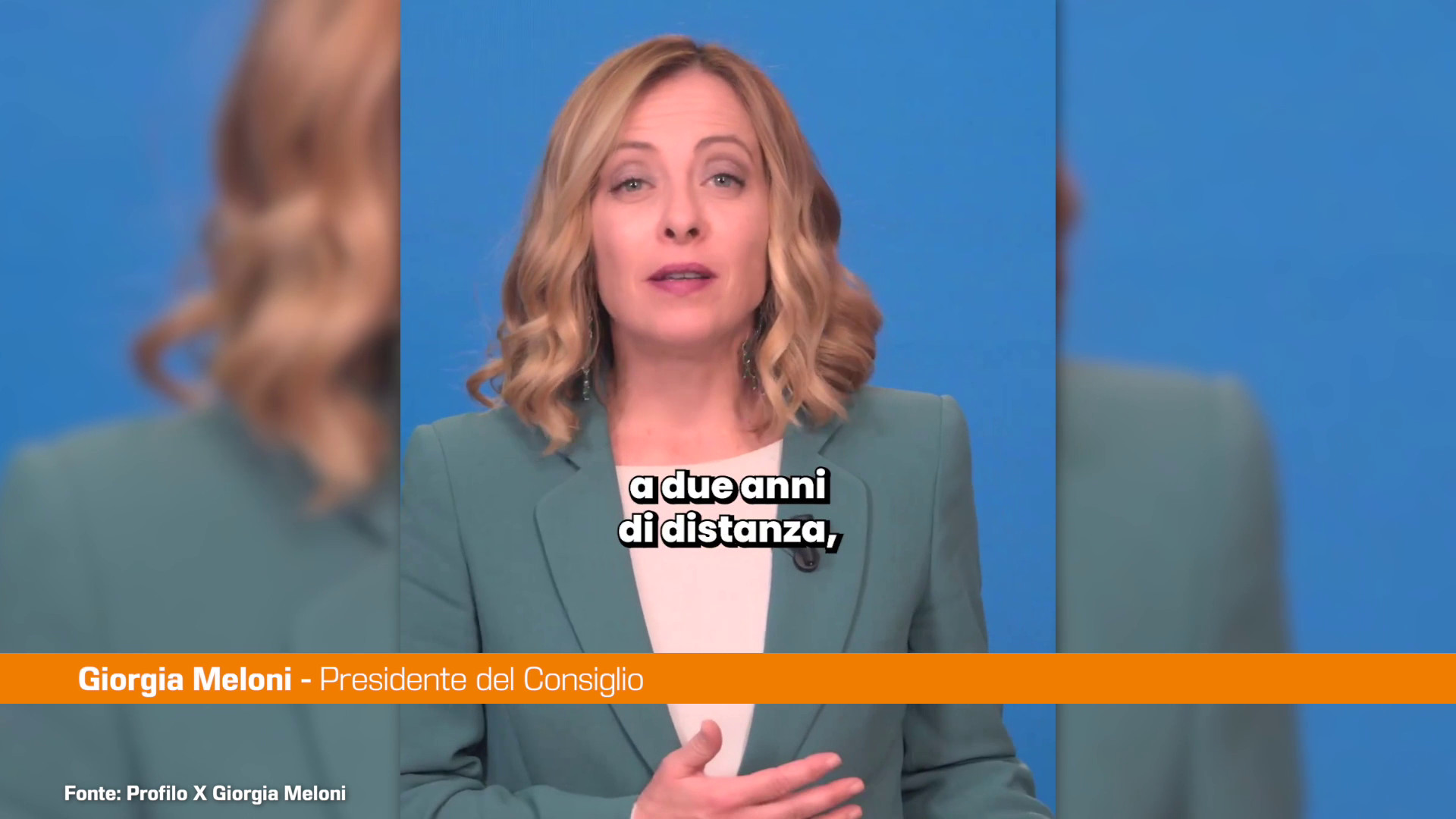 Meloni “Soddisfatta per i traguardi dei primi due anni di Governo”