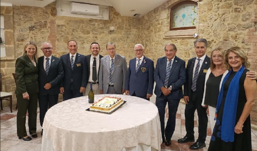 Rotary Club Piazza Armerina, visita del Governatore Pitari