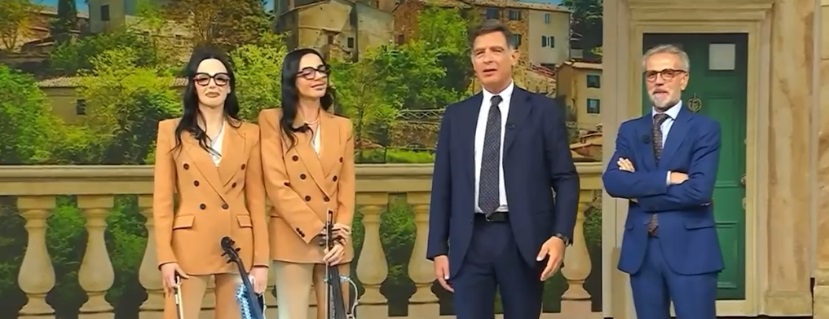 Le Violinistiche chic di Gagliano ai Fatti vostri su Rai 2