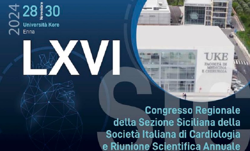 Società di Cardiologia, congresso regionale alla Kore