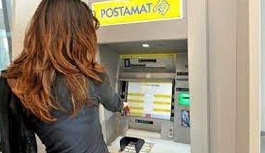 Sportello delle Poste fuori uso, stop ai prelievi di denaro