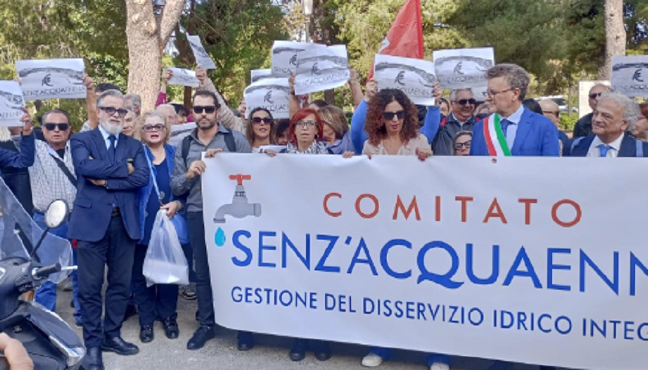 Crisi idrica, la marcia a Palermo del Comitato, c’è anche il sindaco di Enna