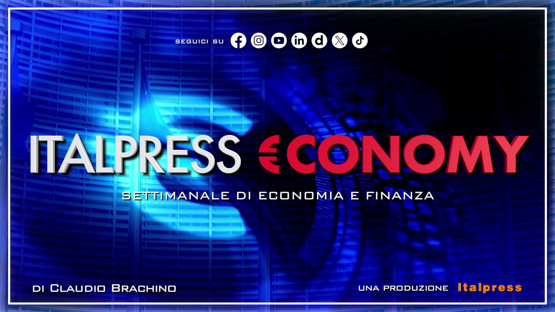 Italpress €conomy – Puntata del 15 novembre 2024