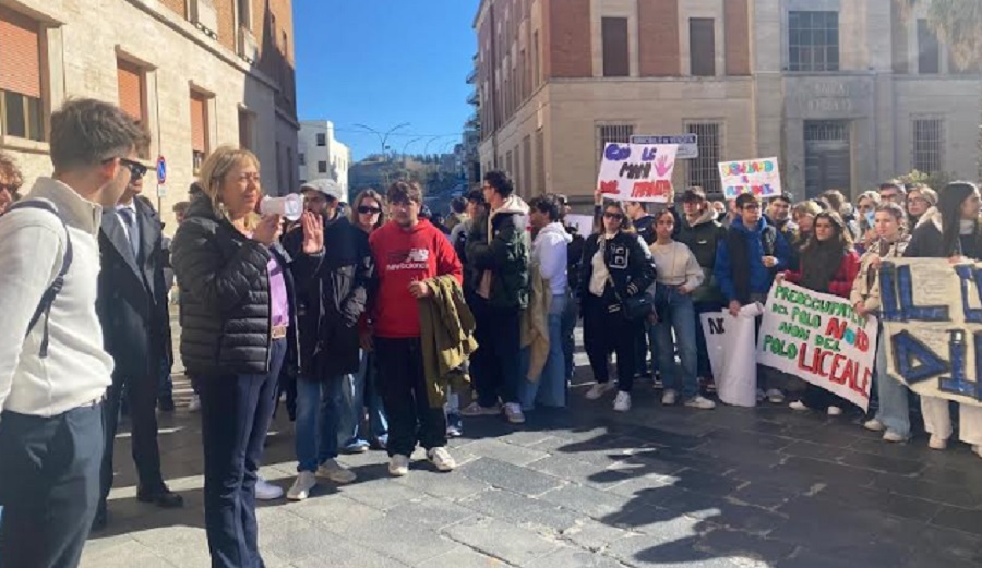 Il corteo degli studenti, Lantieri, “orgogliosa dei ragazzi”