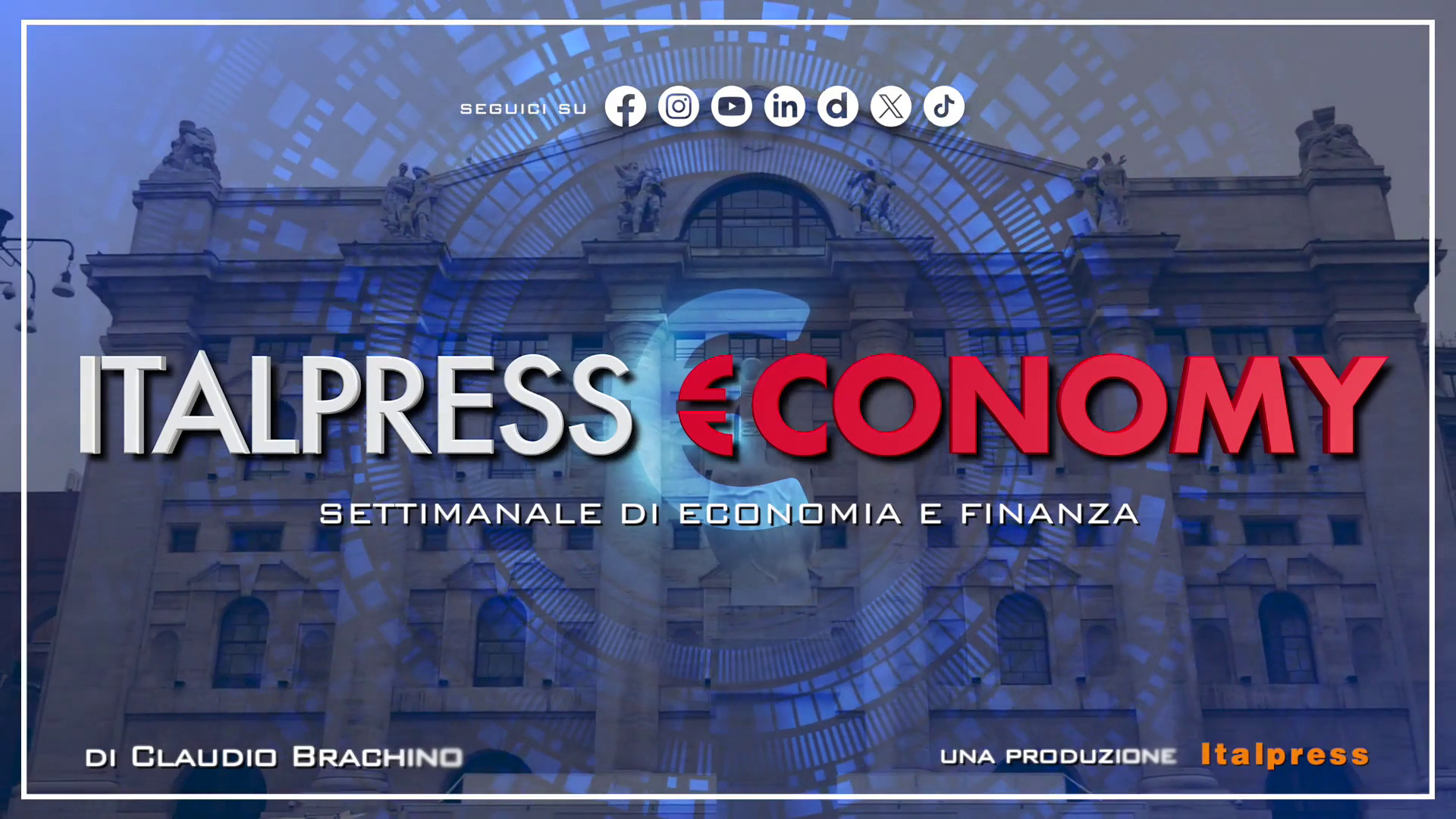 Italpress €conomy – Puntata del 22 novembre 2024