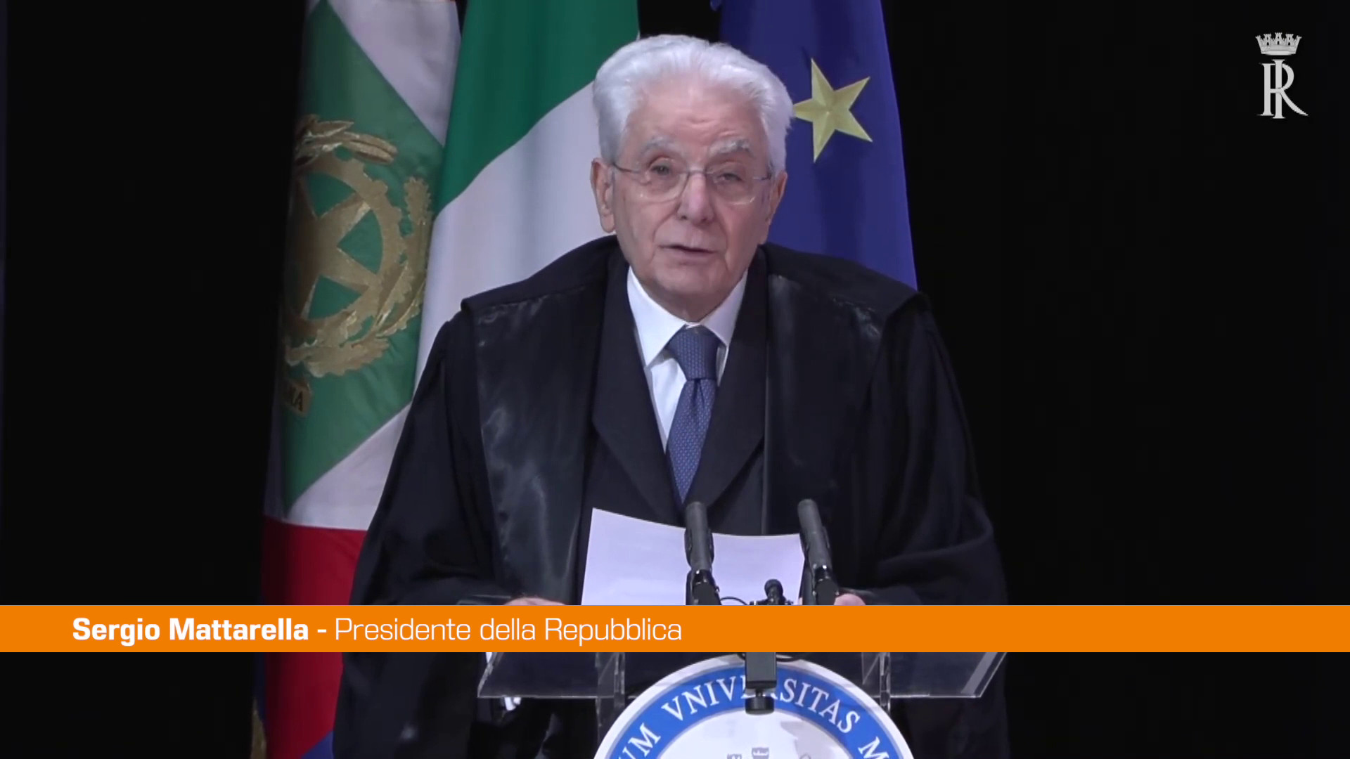 Mattarella “Soltanto unita l’Europa può garantire futuro di pace”