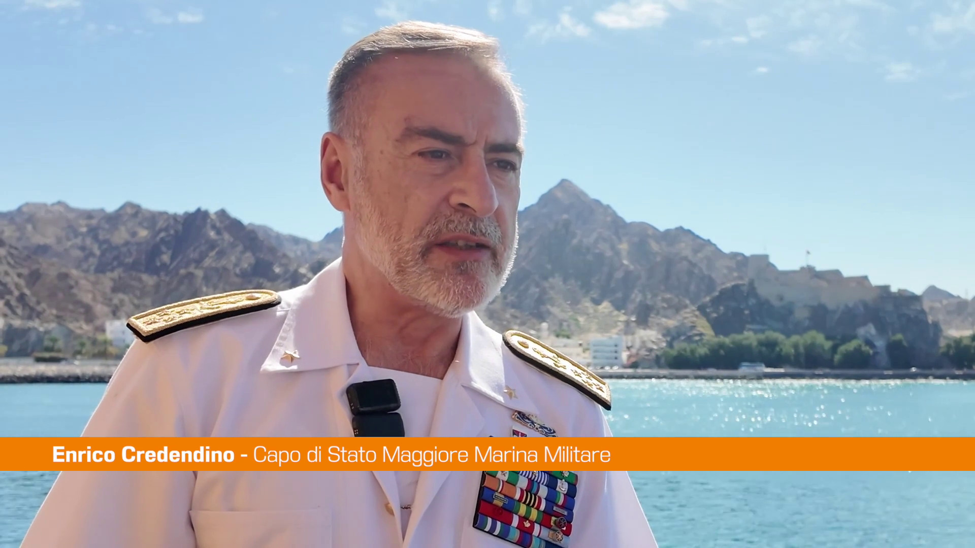 Marina Militare, Credendino “Con l’Oman grande collaborazione”