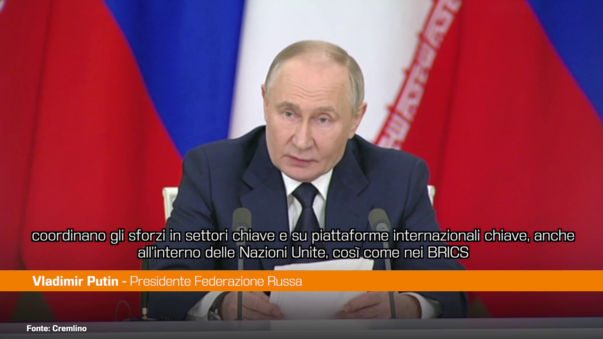 Putin “Tra Russia e Iran visione comune contro le pressioni esterne”