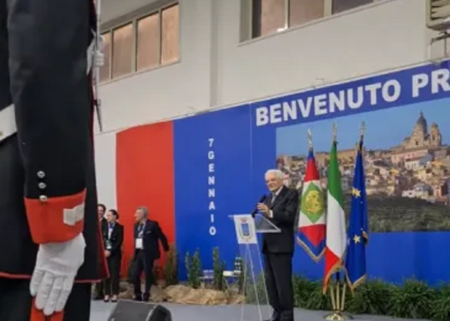 Mattarella in Sicilia, “garantire le aree interne”