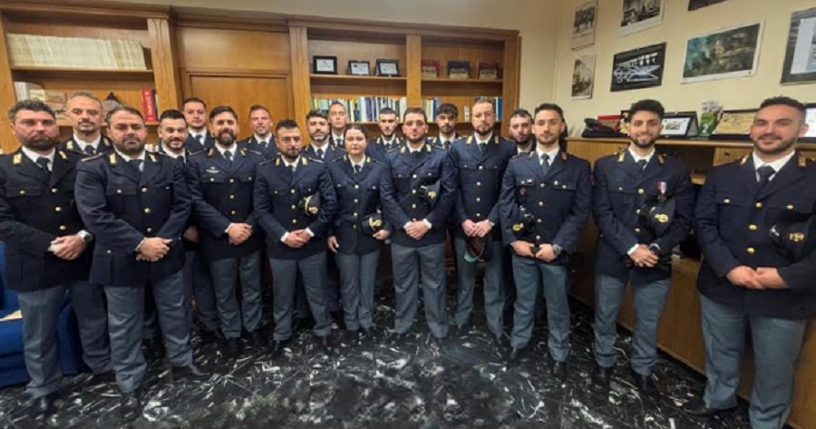 Polizia, arrivati nuovi agenti e vice ispettori