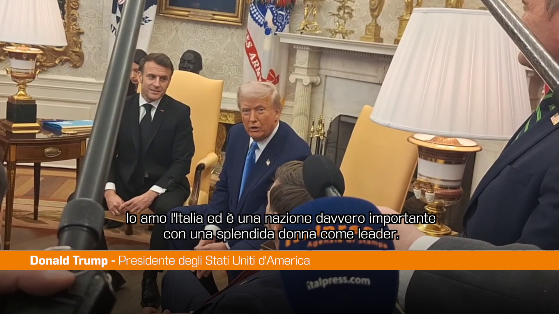 Dazi anche all’Italia? Trump glissa ma elogia Meloni