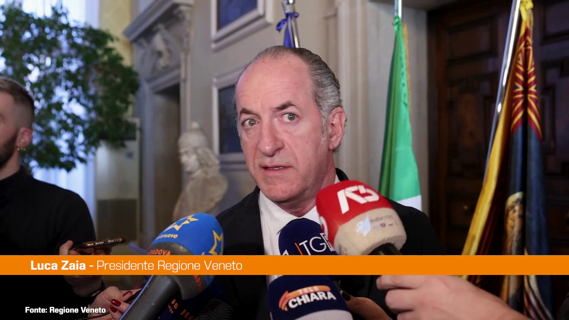 Zaia “In Veneto i dati sui tumori sono positivi”