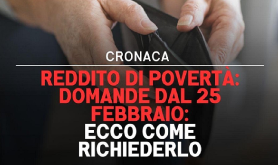 Reddito di povertà, ecco come richiederlo