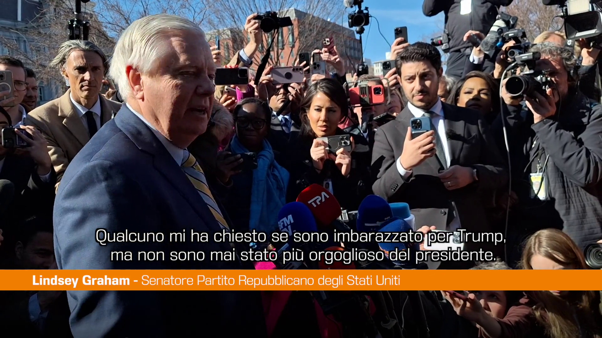 Graham (Repubblicani) “Zelensky?Non so se potremo fare affari con lui”